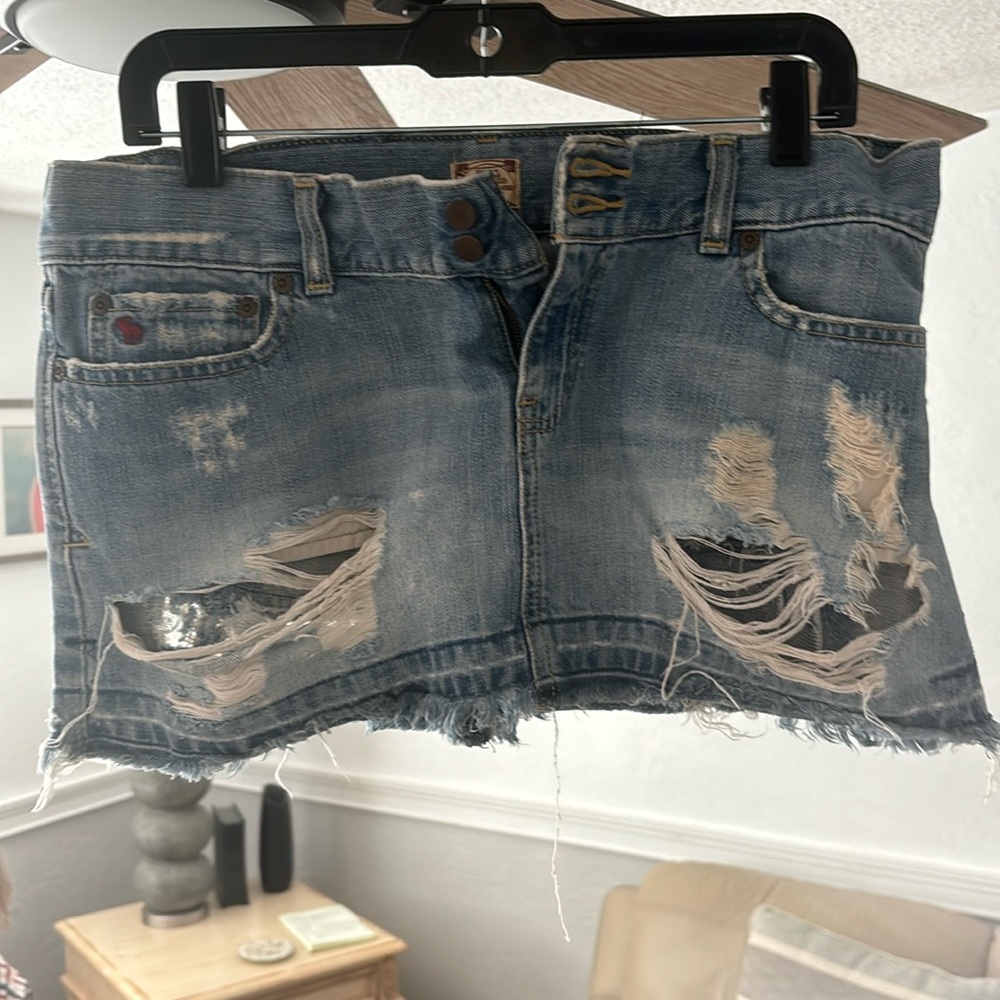Jean short shorts